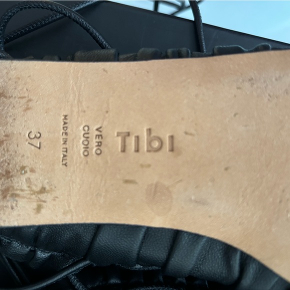 Tibi New in Box Sergei Flat in Black, size 37 - Picture 14 of 16